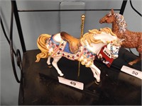 COLLECTIBLE PAINTED PONY HORSE FIGURINE