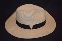 Vince Camuto woven paper Panama hat