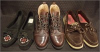 Womens sz 6.5 shoes Sperry Topsiders Eddie Bauer +