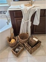 ROBE & BASKETS