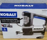 Kobalt 12-volt multi-purpose inflator, new in