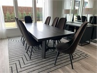 9PC TABLE W/CHAIRS