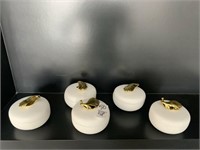 5PC IVORY BOXES