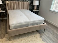 FULL UPHOLSTERED BED