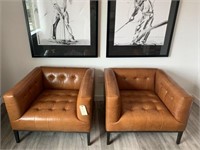 LEATHER CHAIRS