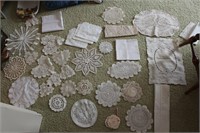 Many Doilies and Other Décor