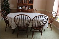 Dining Room Table, 6 Chairs