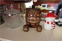 Cookie Jars, Ice Bucket and Salt/Pepper