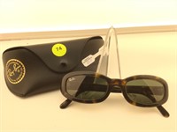 Ray-Ban Tortoise Frame Sunglasses w/ Case.