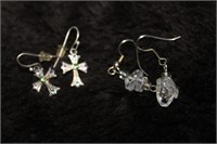 CROSS EARRING LOT