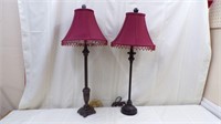 2 30" LAMPS