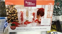 Better Homes 2 hurricane candle holders