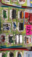 Tray lot of shining time station trains and