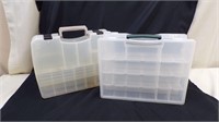 2 TACKLE BOXES