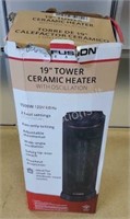 Profusion 19 inch Tower ceramic heater with