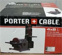 Porter Cable 5 amp 4 inch belt / 8 inch Disc