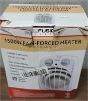 Profusion 1500 watt fan-forced heater, does work