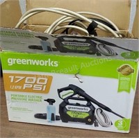 Greenworks 1700 PSI portable electric power