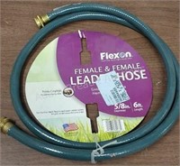 Flexon female and female leader hose, 5/8 inch /