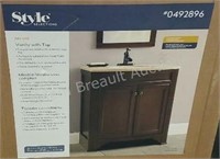 Style selections Delyse vanity cabinet only,
