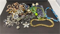 Costume jewelry pb watch, earrings,necklaces etc.