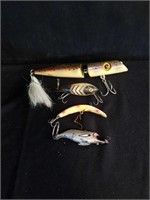 Group of vintage fishing lures