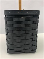 Black medium square canister