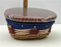 Stars and stripes with lid