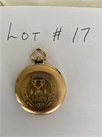 WITTNAUER 1993 MEMORIAL CUP POCKET WATCH