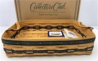 Collectors club small serving tray