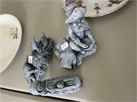 3  ALASKAN FIGURINES