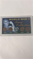 World war 2 Penny Collection 1941 - 1945