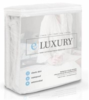 eLuxury 100% Waterproof Mattress Protector-Queen