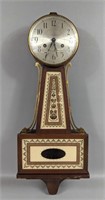 Vintage Seth Thomas Banjo Form Wall Clock