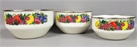 Vintage Tabletops Unlimited Vitroceramic Bowls (3)