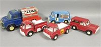 Vintage Strom Becker & Tootsie Toy Vehicles