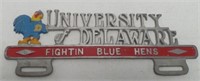 University of Delaware License Plate Topper