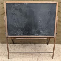 Vintage Double Sided Chalkboard Easel