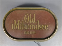 Vintage 1977 Old Milwaukee Bar Wall Sign