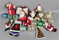 Miscellaneous Santa And Christmas Ball Ornaments