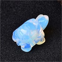 Natural Opal Turtle Carved Figurine
