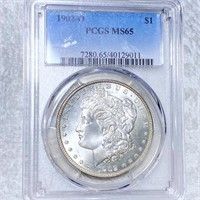 1902-O Morgan Silver Dollar PCGS - MS65