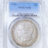 1903-S Morgan Silver Dollar PCGS - VF30