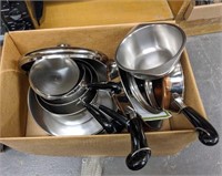 Revere ware pots and pans