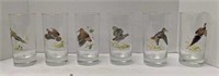 Set of vintage Ned Smith bird glasses