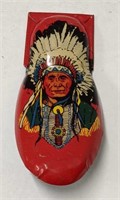Vintage Kirchof Native American tin