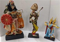 Asian and Thailand geisha dolls