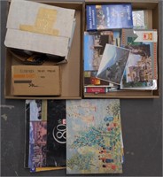 Road Atlas, postcards, books and more