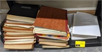 Lot of binders with 50's 60's magazines