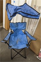 Quick shade fold out chair bidding per item